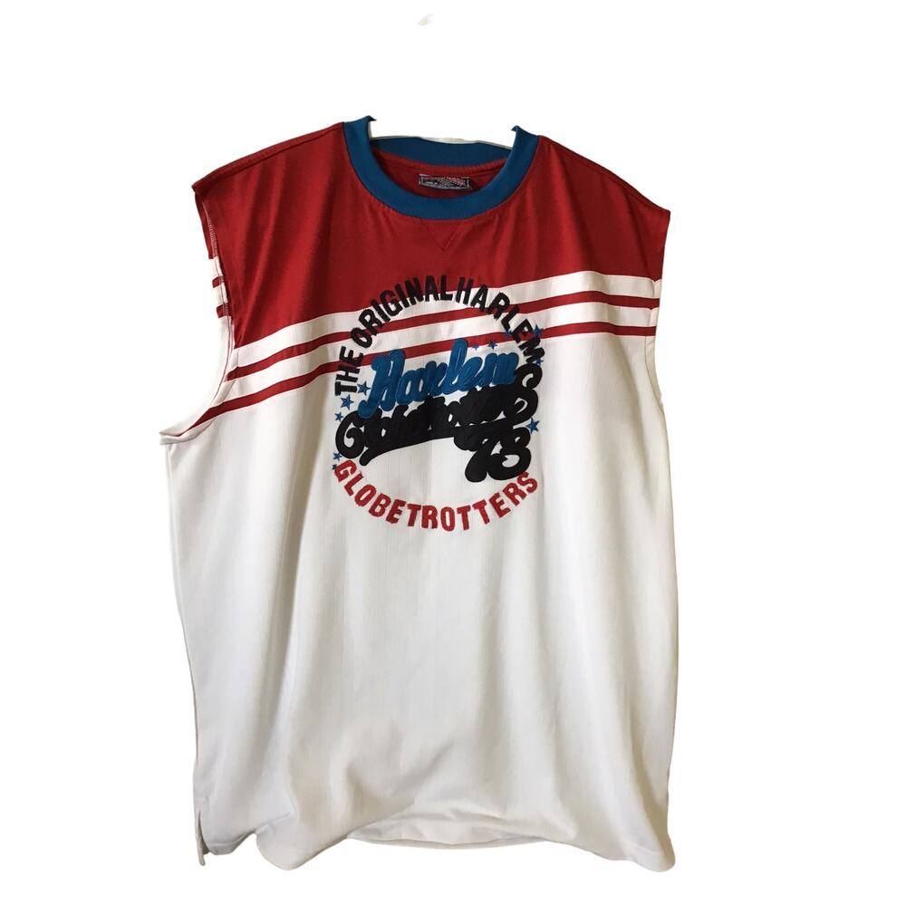 Official Harlem Globetrotters Premium Fubu Sleeveless Jersey Size XXL
